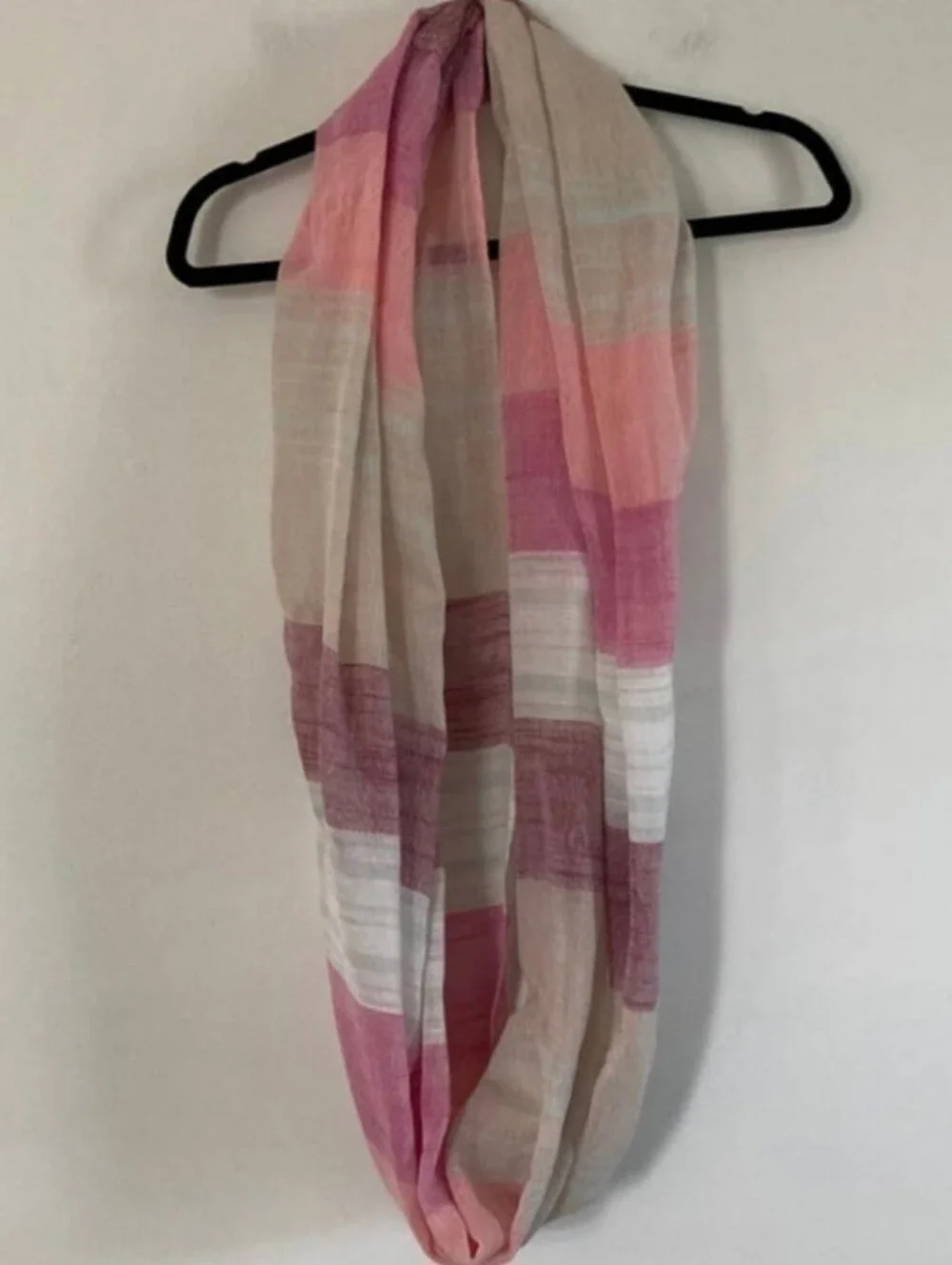 Striped Infinity Scarf